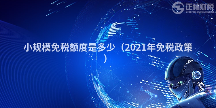 小规模免税额度是多少（2023年免税政策）